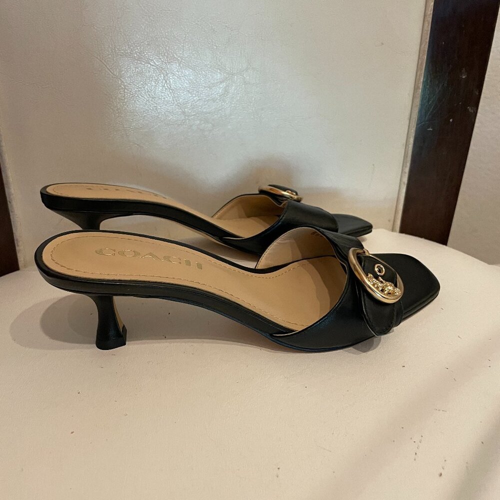 Coach Heeled Sandal